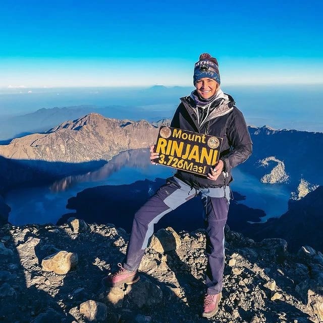 mount rinjani summit