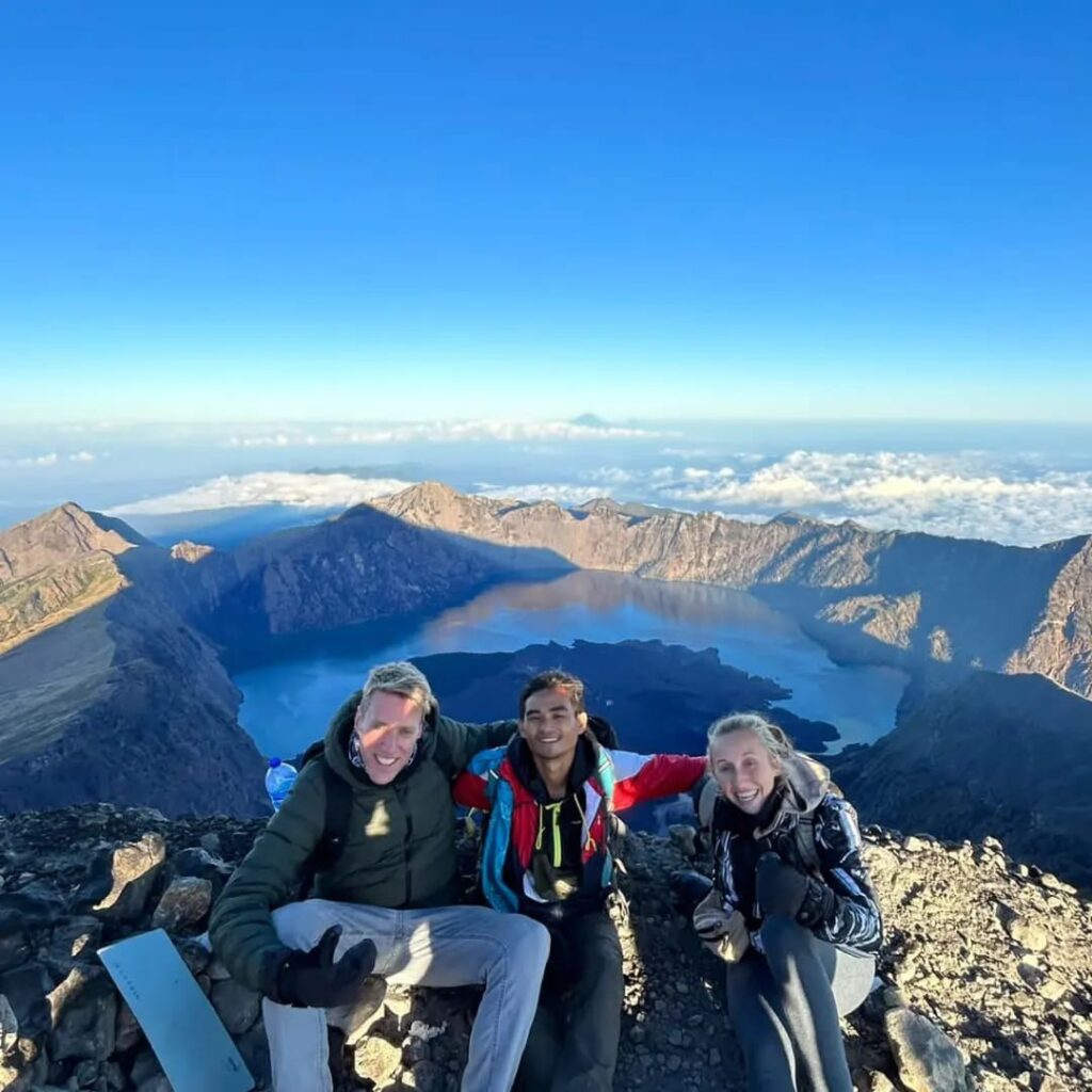 mount rinjani summit
